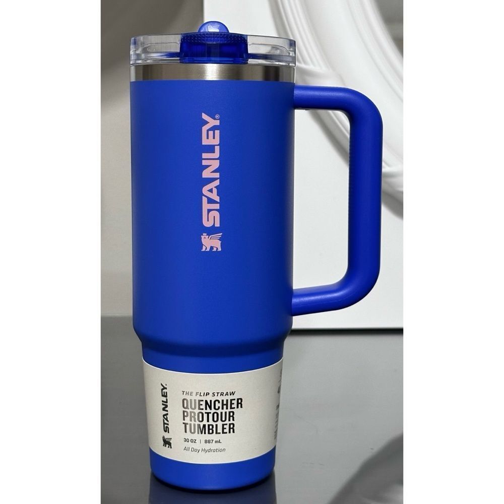 STANLEY QUENCHER PROTOUR FLIP STRAW TUMBLER,‎ 30OZ- ROYAL BLUE